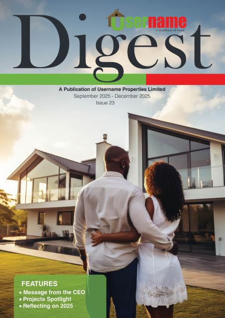 Poperty Investement Digital Newsletters -  Username Newsletter Issue 23