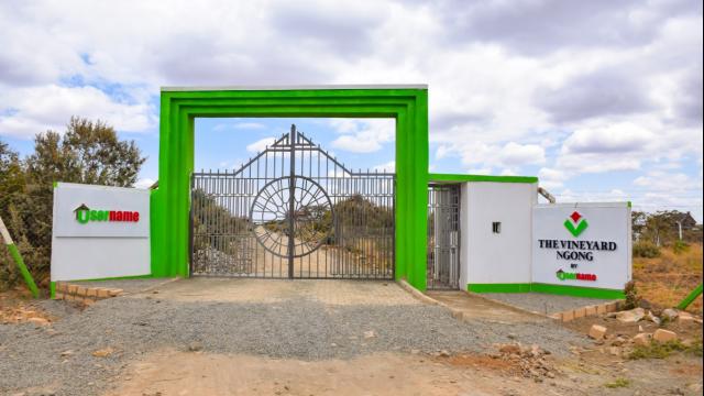 Estate Gate Construction Completed