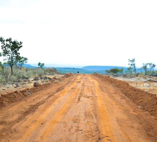It’s a smooth drive inside Ngong Heritage, Grading of Access Road now complete