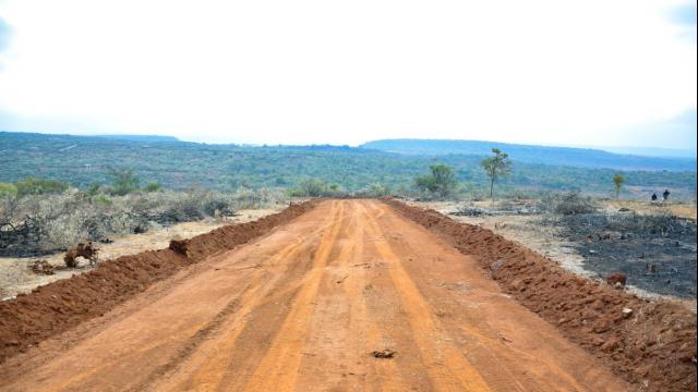 It’s a smooth drive inside Ngong Heritage, Grading of Access Road now complete