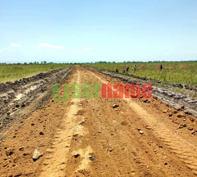 Ongoing Grading and Murraming of Access Roads