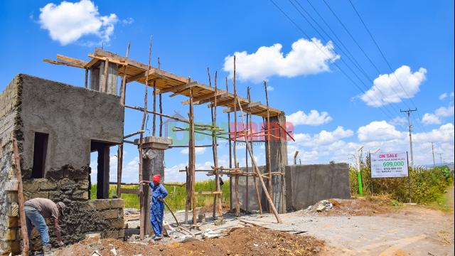 Ongoing Estate Gate Construction