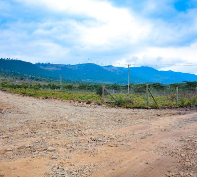 Grading, murraming and compacting access roads in Park Estate Ngong Phase I now complete