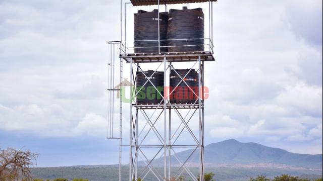 Borehole Drilling And Water Tower Construction Complete