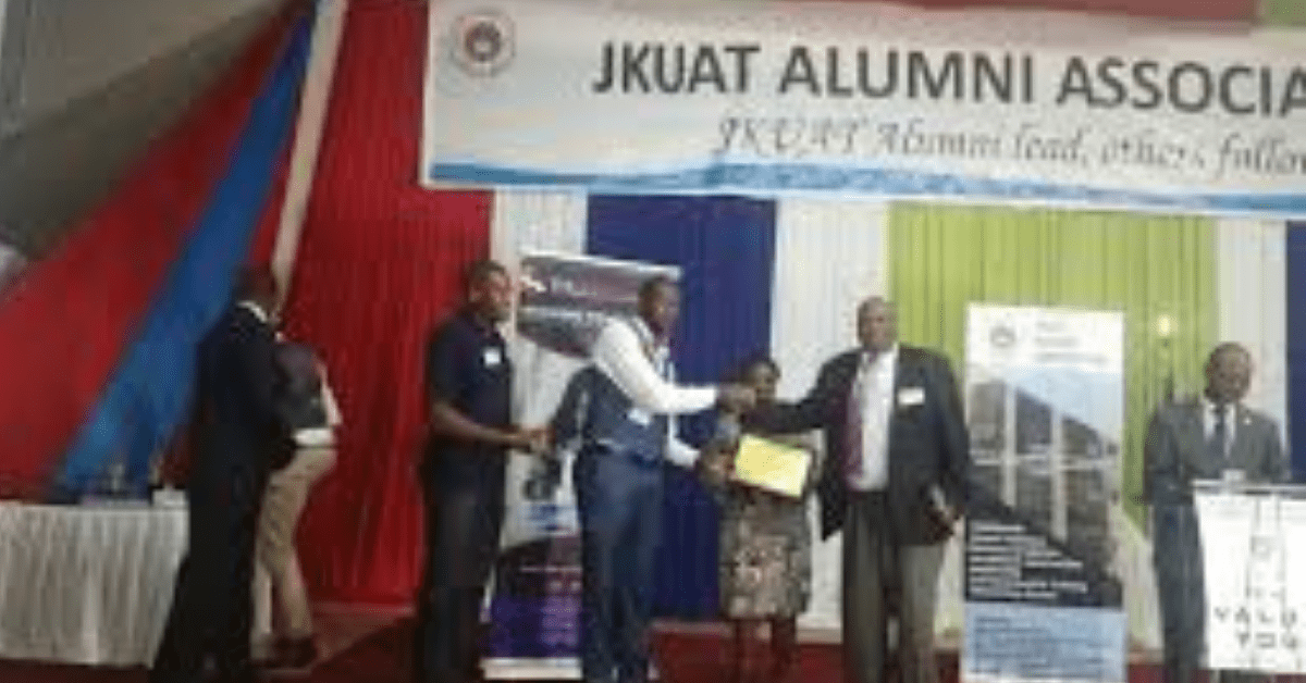 Reuben Kimani bags the coveted 2018 JKUAT Alumni Achievement Award