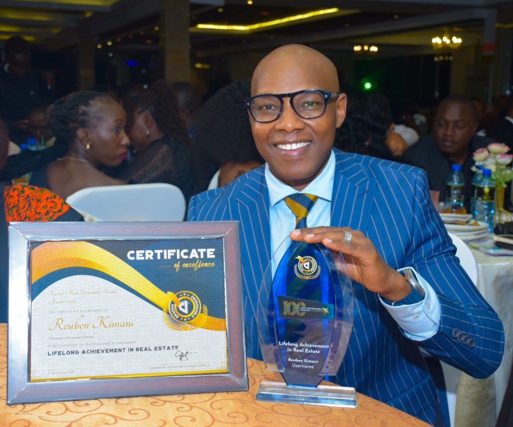 Award for Lifetime Achievement in the Real Estate Industry. Reuben humbly dedicated his success to the incredible teamwork at Username Investment and the continued support of customers by revealing that this success was a shared victory of the continued teamwork at Username Investment Ltd.