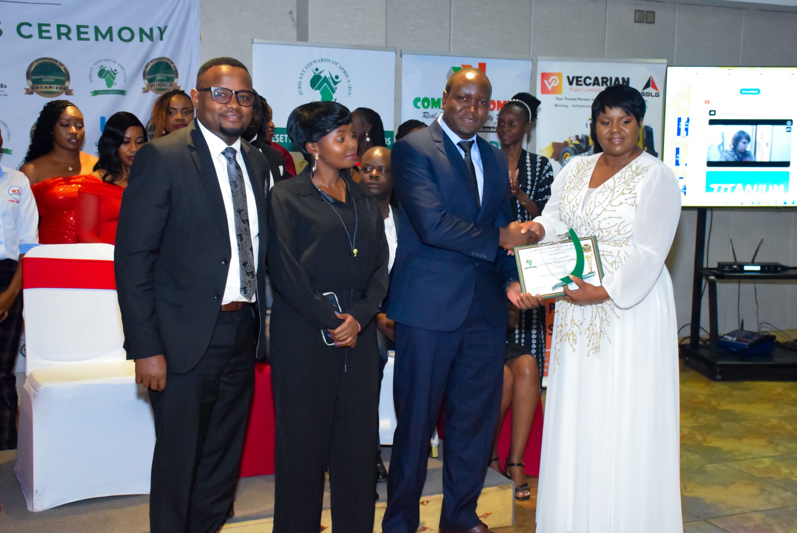 Username Properties Ltd. Crowned Trusted Leading Real Estate Firm in Kenya during the Pacesetters Awards 2025.