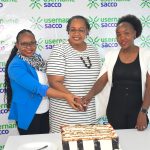 Username Sacco Officials Cutting Cake For The Launch of Username Tiba & Username Tiba Loan (From Right to Left)
